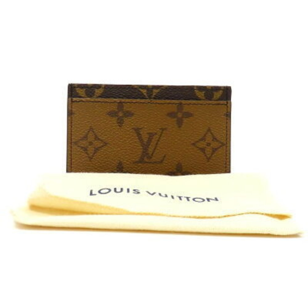 Louis Vuitton Monogram Reverse Porte Carte Card Case - Picture 2 of 2